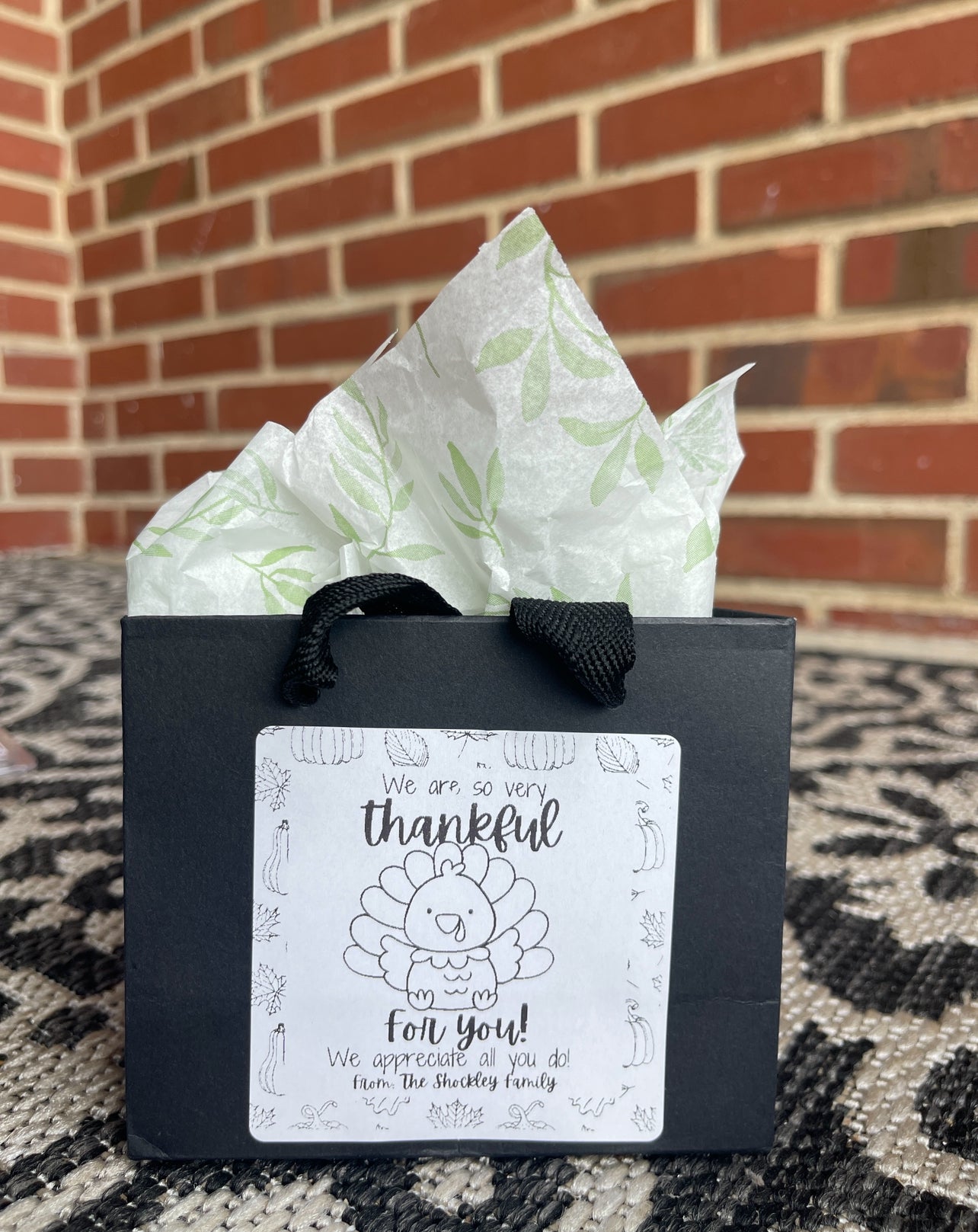 Appreciation Bags- Thanksgiving