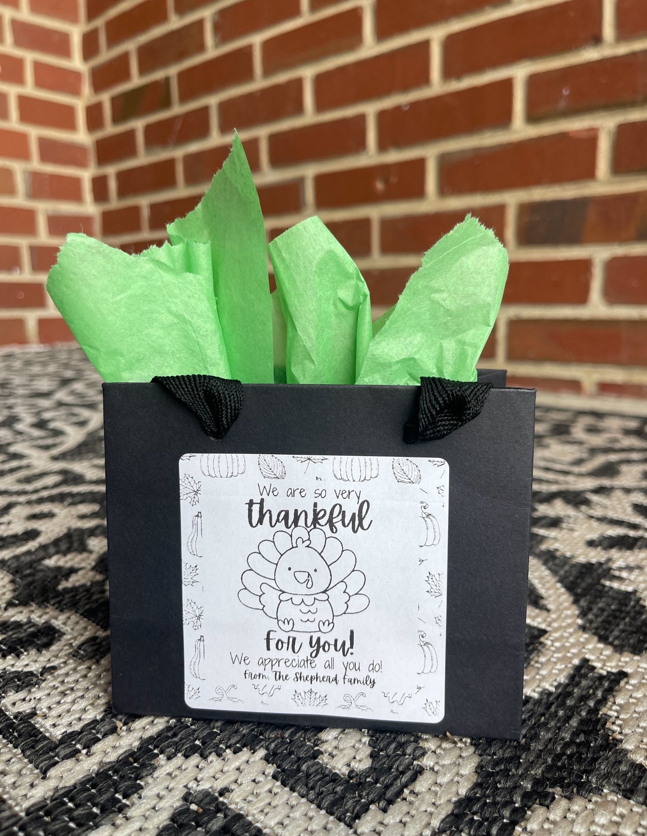 Appreciation Bags- Thanksgiving