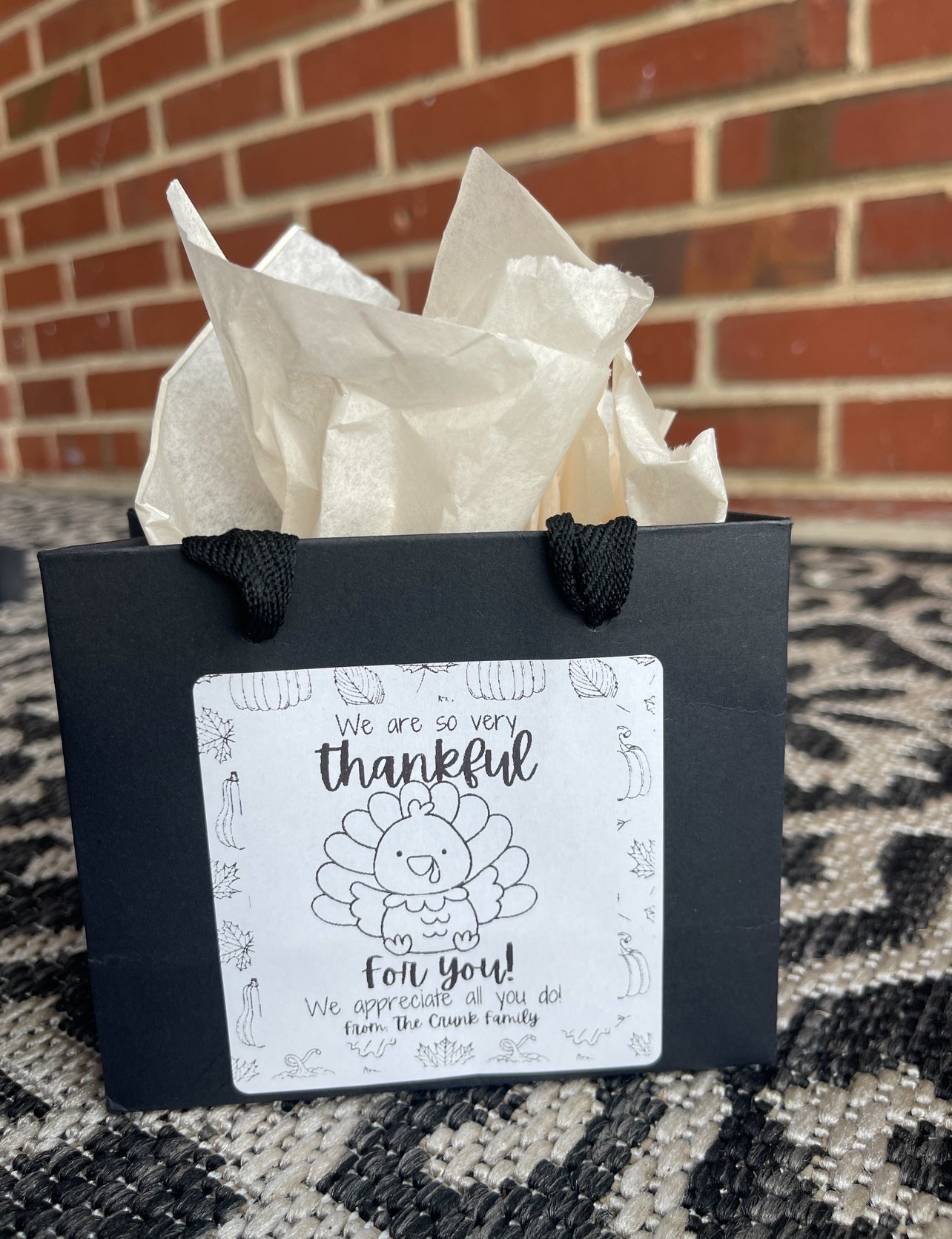 Appreciation Bags- Thanksgiving