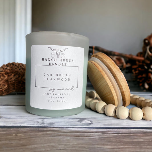 Caribbean Teakwood Candle