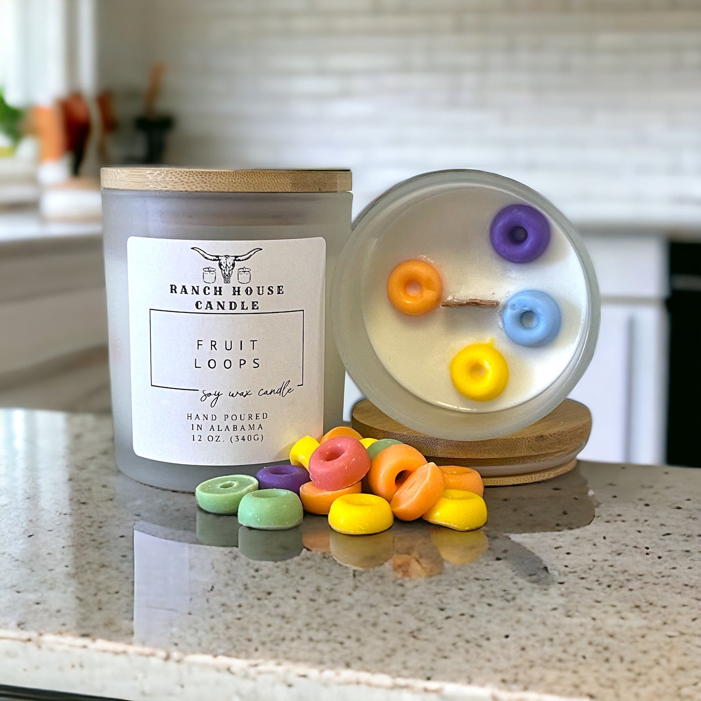 Fruit Loops Candle