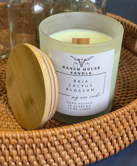 Baja Cactus Blossom Candle