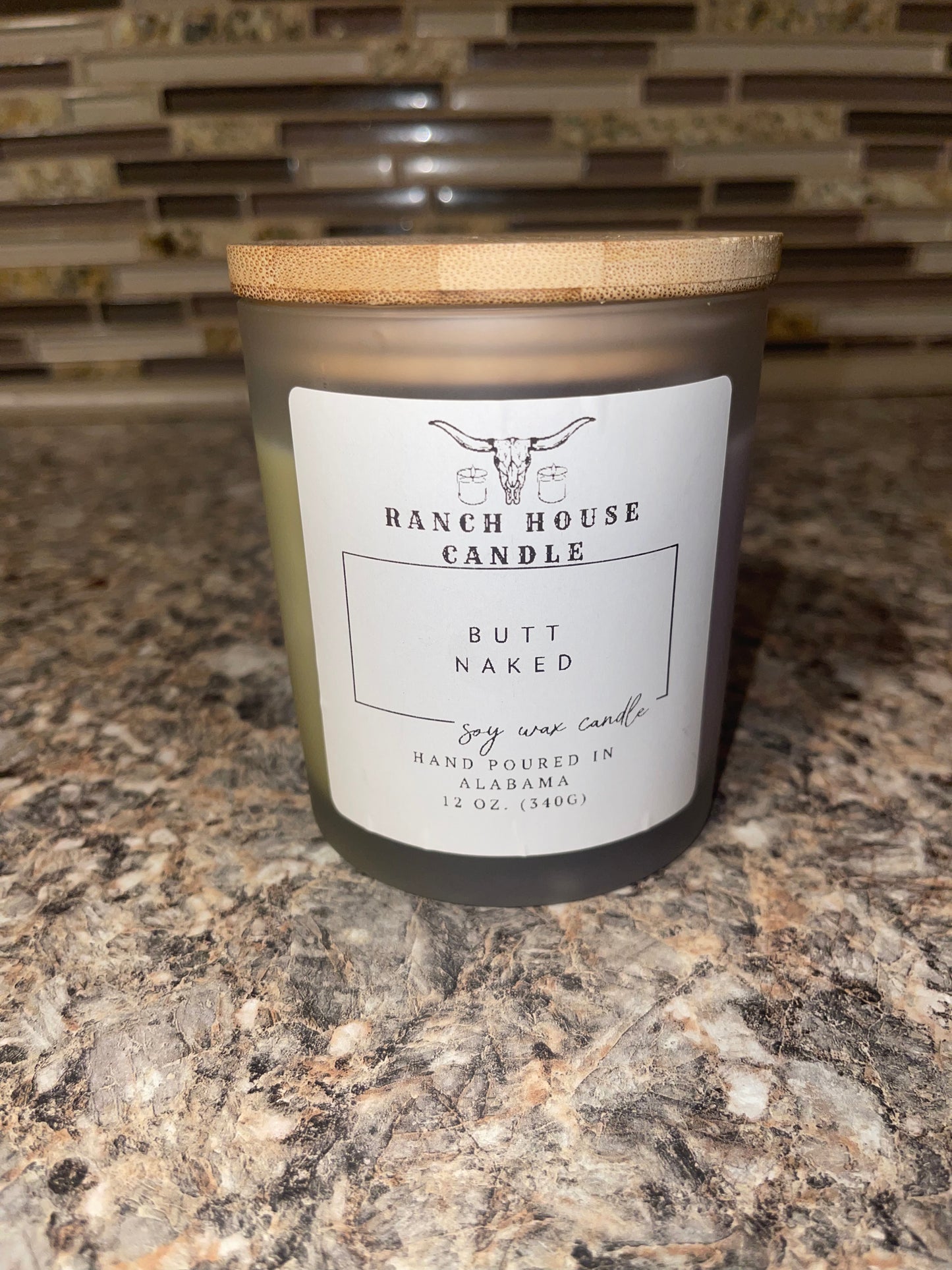 Butt Naked Candle SALE