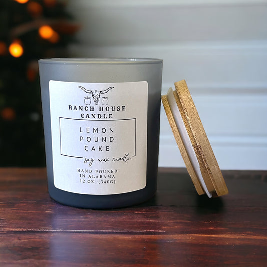 Lemon Pound Cake Candle