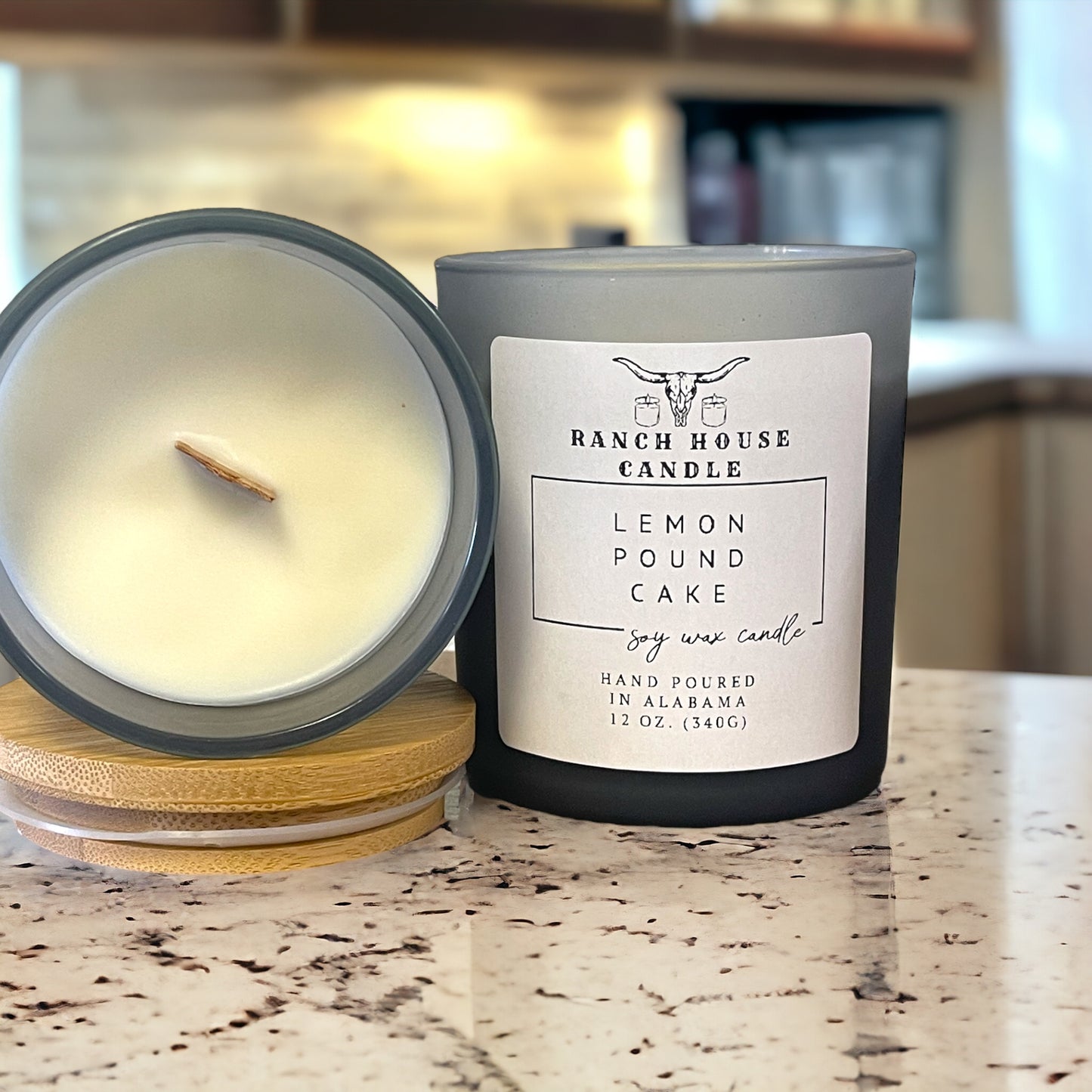 Lemon Pound Cake Candle